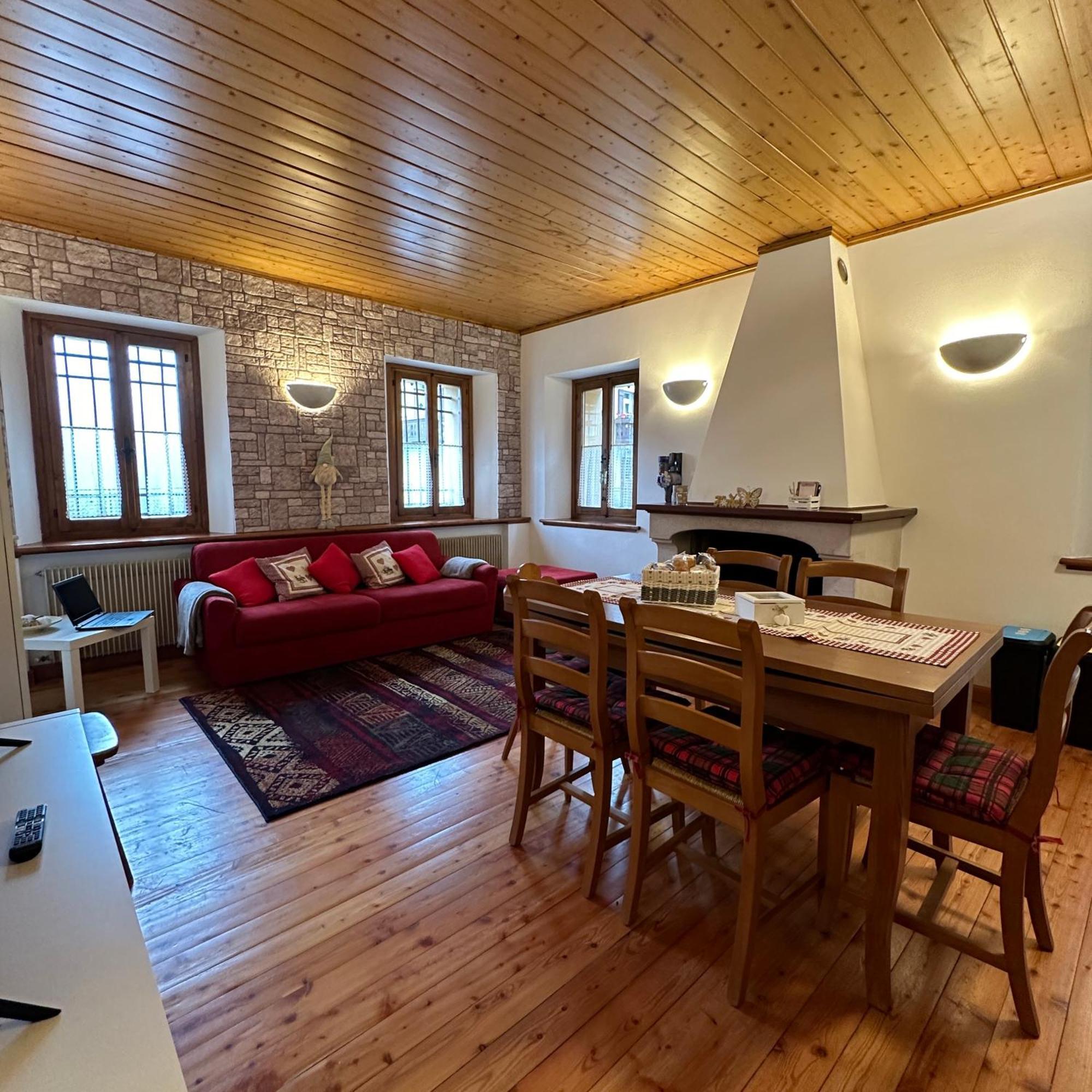 Ferienwohnung The Family Stone House Dolomiti Cortina Venas Exterior foto